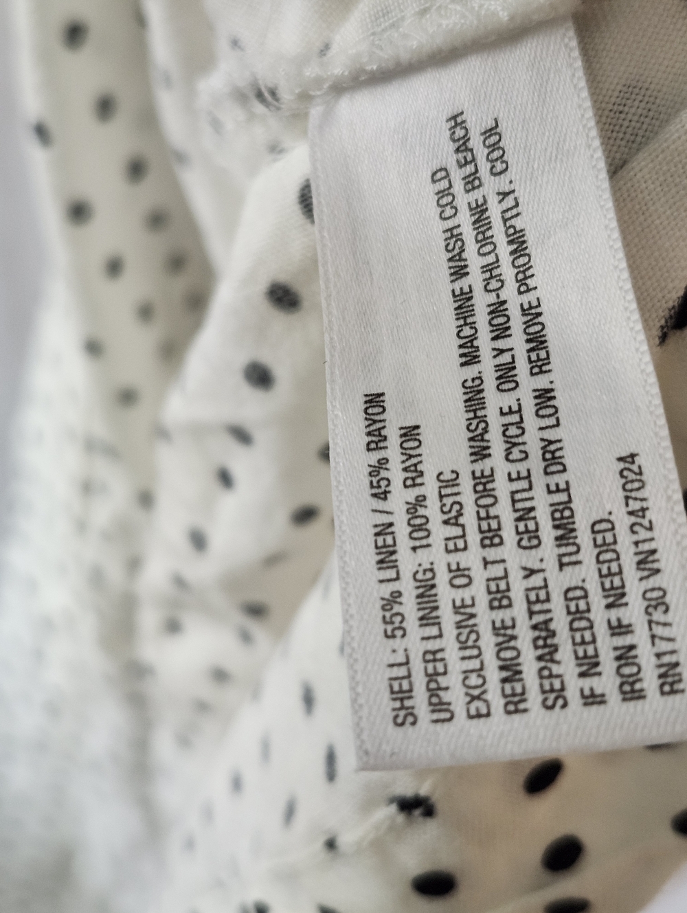 Kate Spade New York X Target Womens Mini Polka Dot Tie Waist Midi Dress - Picture 8 of 8